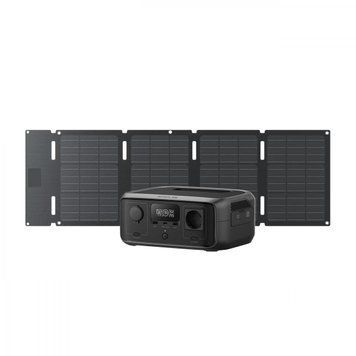 Комплект Зарядна станція EcoFlow RIVER 3 UPS та сонячна панель 45W (Type-C) 1540321 фото