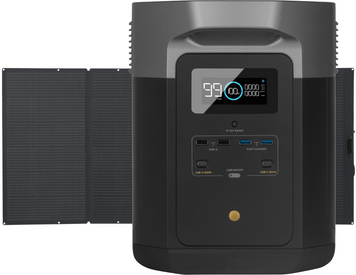 Комплект EcoFlow DELTA Max (2000) + 400W Solar Panel 1508921 фото
