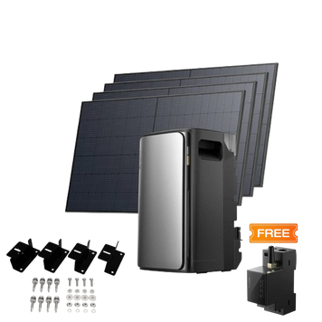 Комплект EcoFlow STREAM ULTRA/Solar Panel 4*400/Cистема кріплень EcoFlow Rigid Solar Panel Mounting Feet/Розумний лічильник Smart Meter 1537680 фото