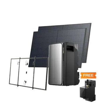 Комплект EcoFlow STREAM ULTRA/Solar Panel 2*400 з кріпленнями Balcony Hook Kit/Розумний лічильник Smart Meter 1537681 фото