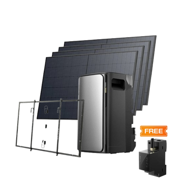 Комплект EcoFlow STREAM ULTRA/Solar Panel 4*400 з кріпленнями Balcony Hook Kit/Розумний лічильник Smart Meter 1537682 фото